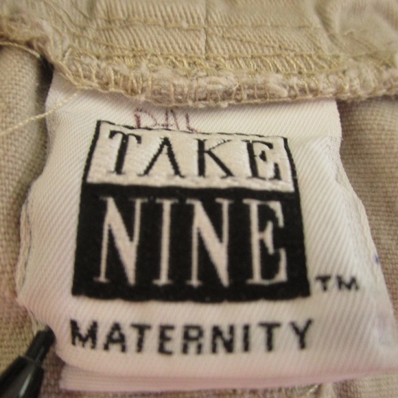 Take Nine Maternity capri's sz Med - Picture 6 of 8